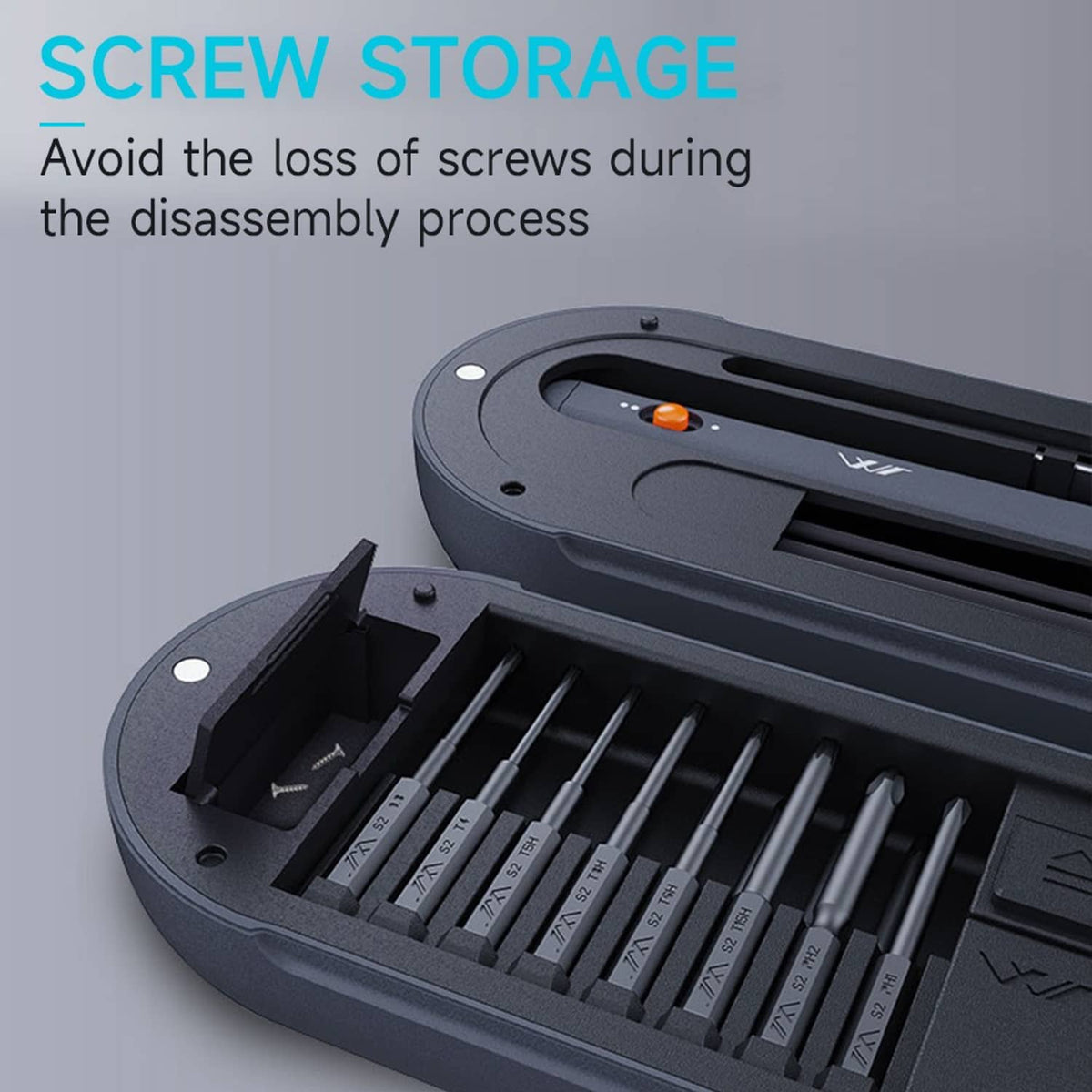 Solid Spare Mini Electric Screwdriver Rechargeable Electric Screwdriver