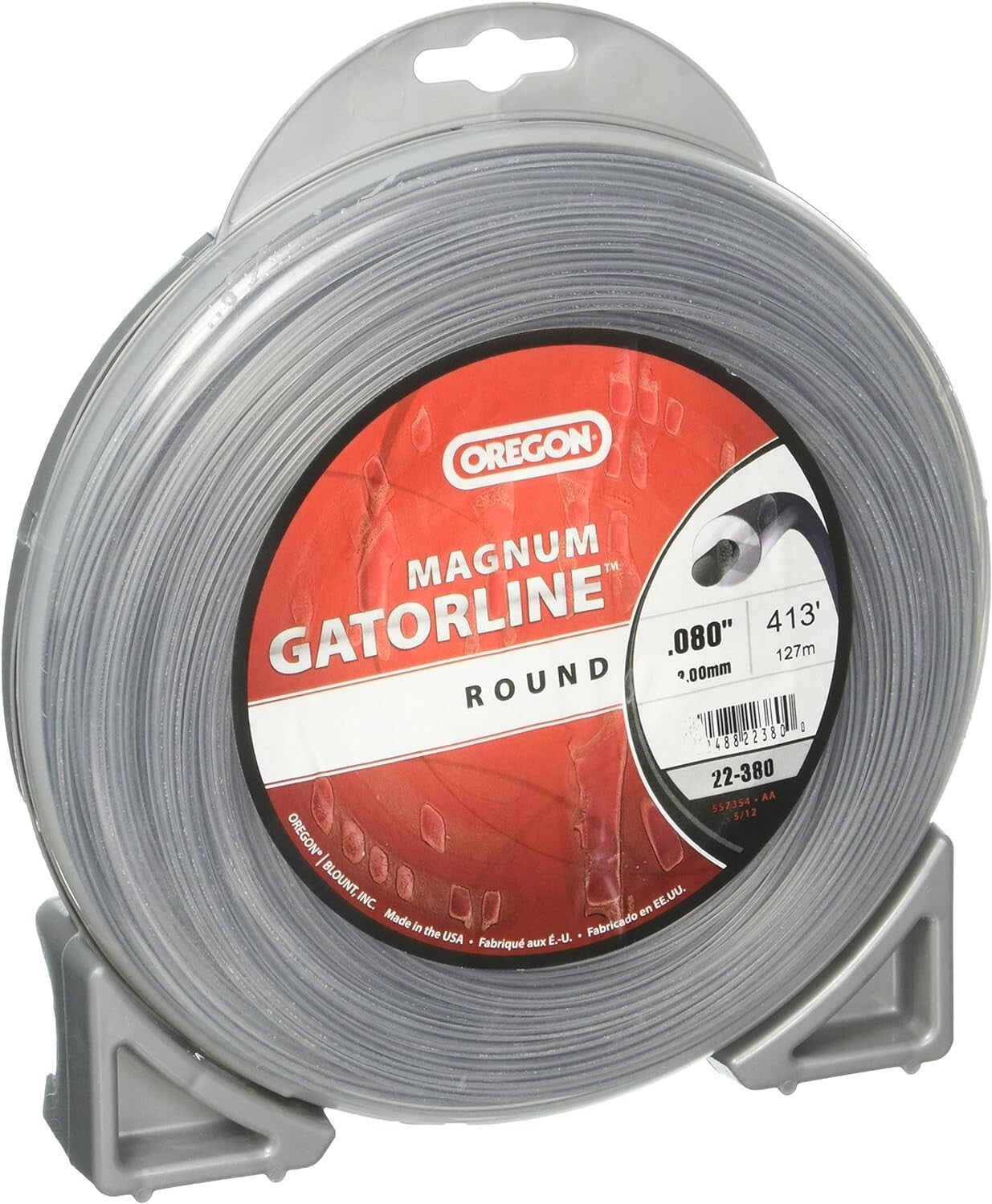 Solid Spare Oregon 22-380 Magnum Gatorline Trimmer Line Round Gauge 416'