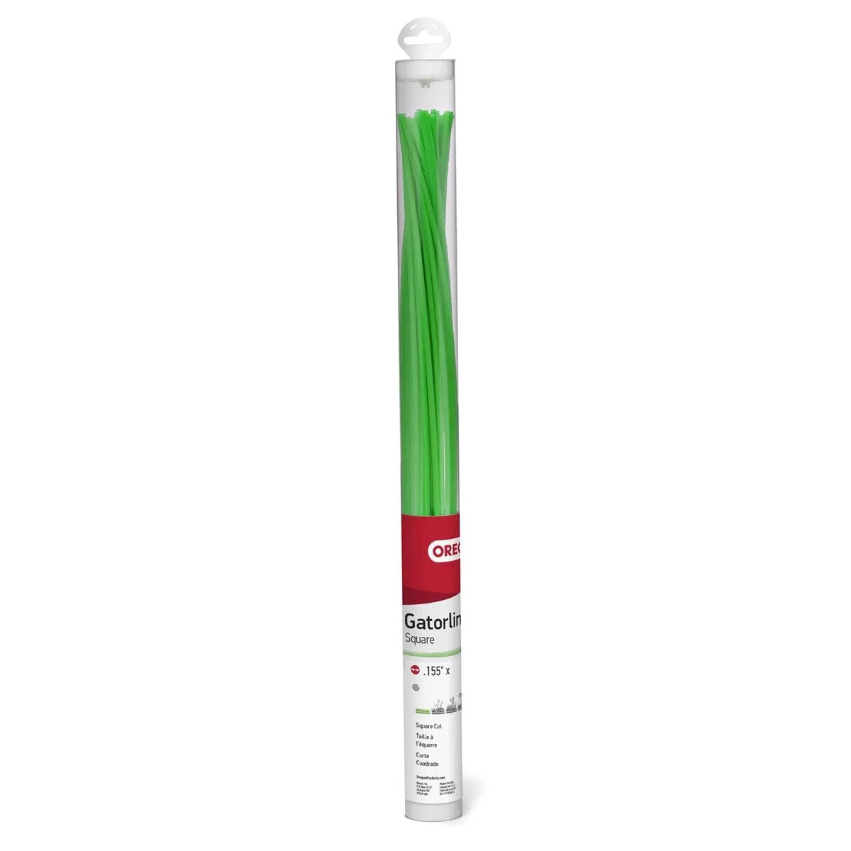 Solid Spare Oregon 19-005 Gatorline Square String Trimmer Line Precut 18" .155 Diameter