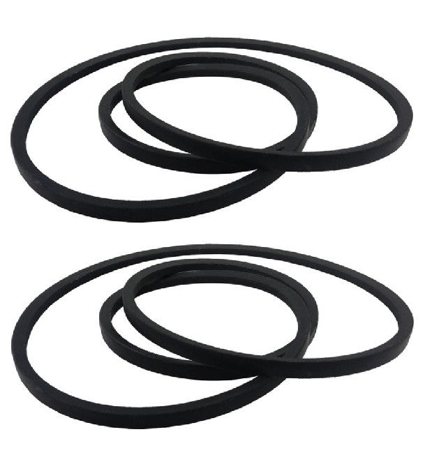 Solid Spare 2 Deck Belts for John Deere M154958 M110313 S2048 GT242 GT262 GT275 GT225 GT235