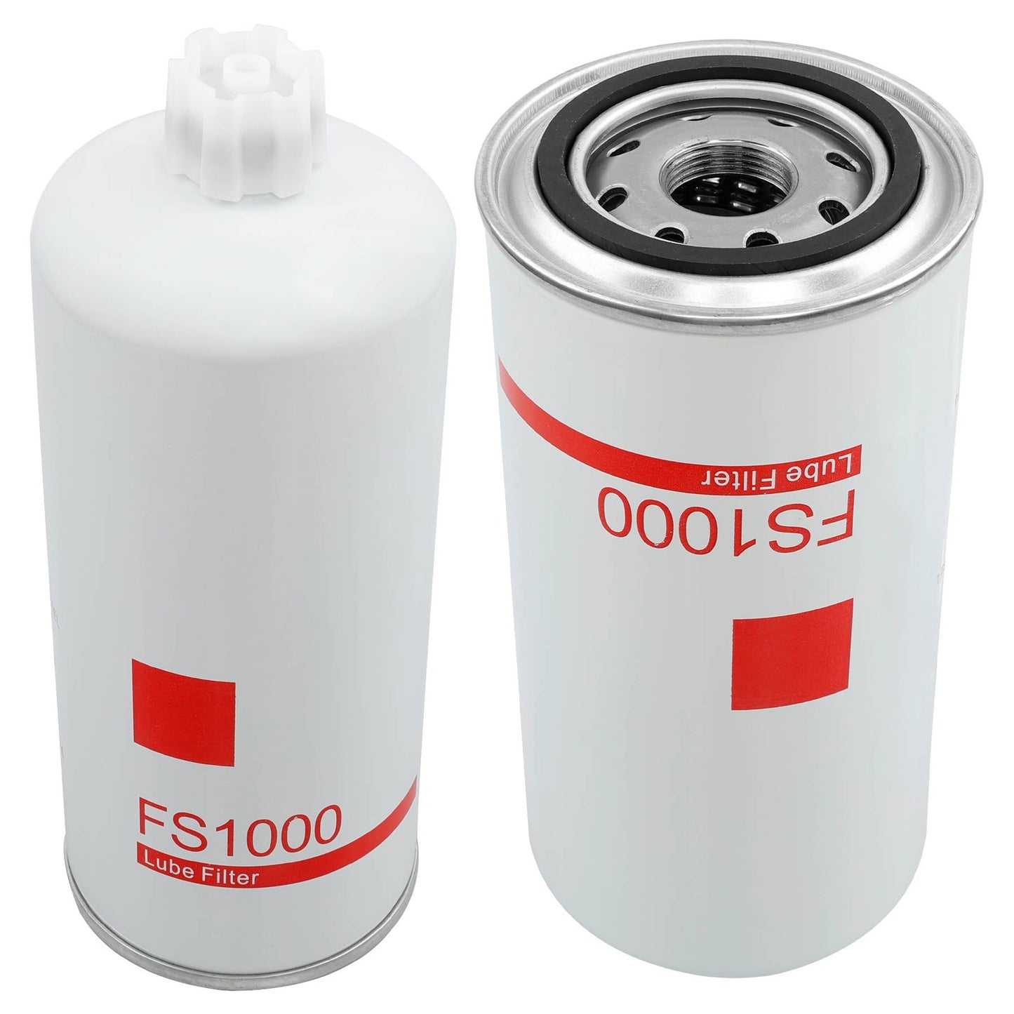 2X FS1000 Fuel Filter Water Separator For Fleetguard Cummins 3329289 2568753