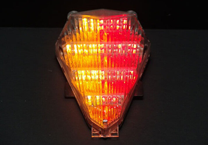 Integrated LED TailLight Turn Signals for Yamaha YZF 600 R6 2006-2016 Smoke