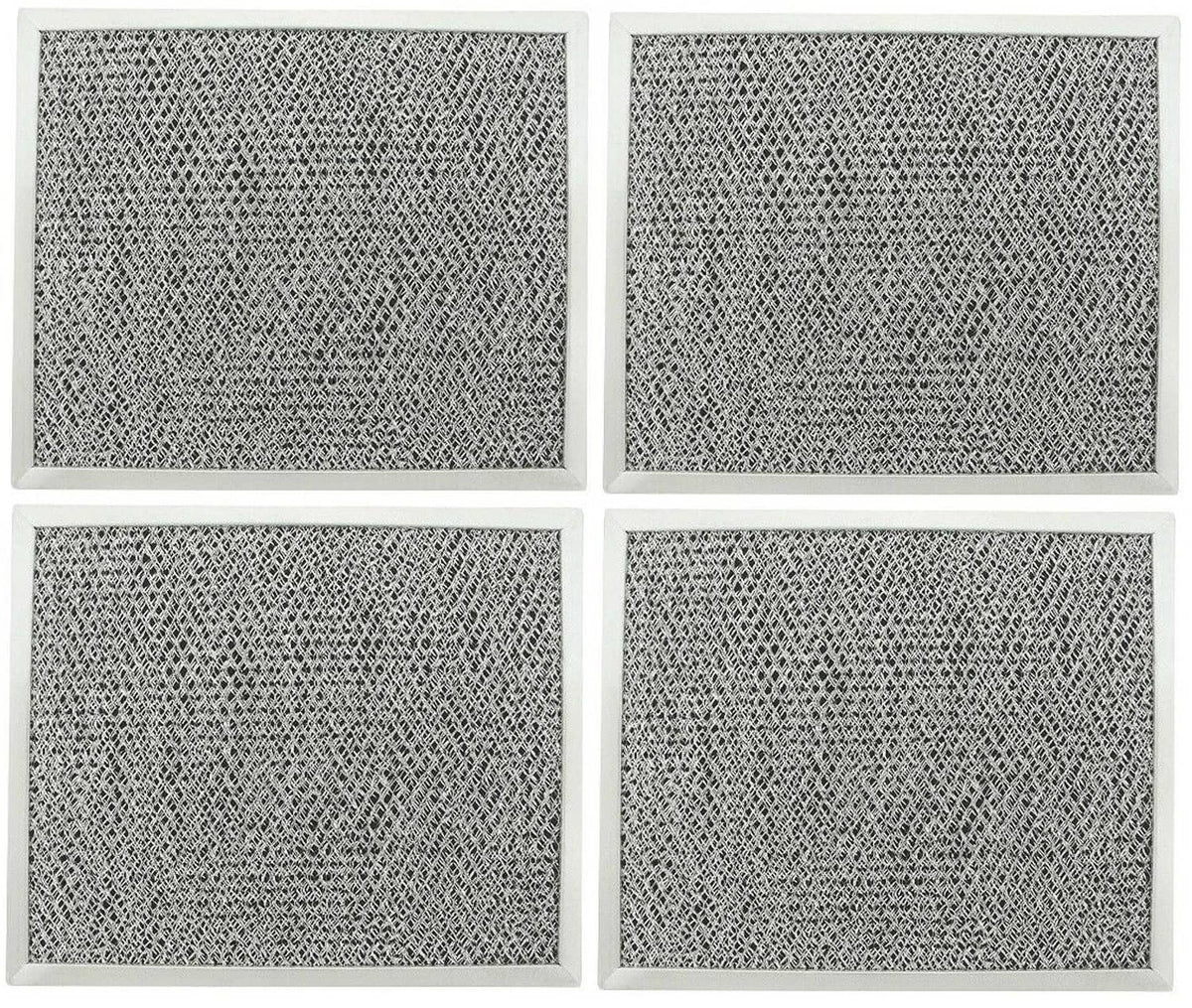 Solid Spare 4 Range Hood Grease Mesh Filters Compatible for Whirlpool WP707929 11-3/8" x 14"