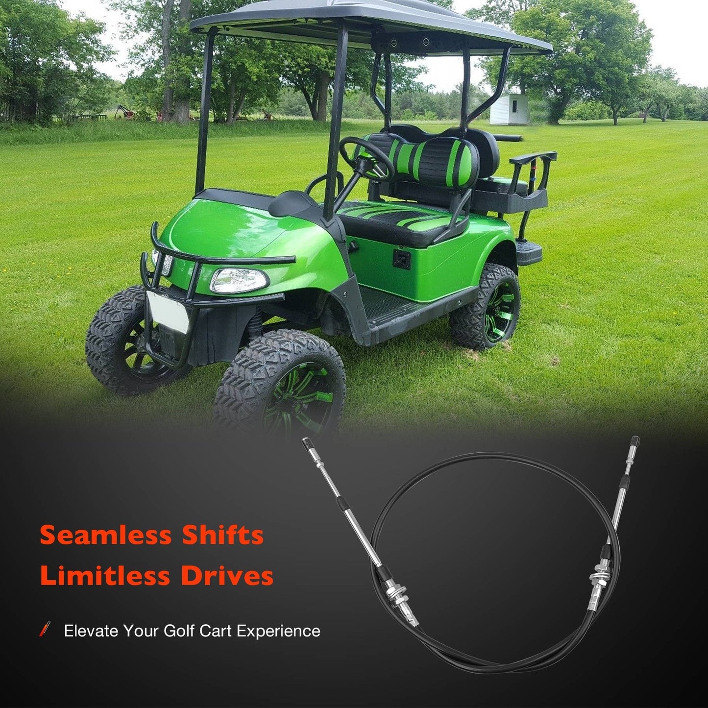 59" Forward Reverse Shift Cable For EZGO RXV 08-22 Golf Carts RXV TXT ST Custom
