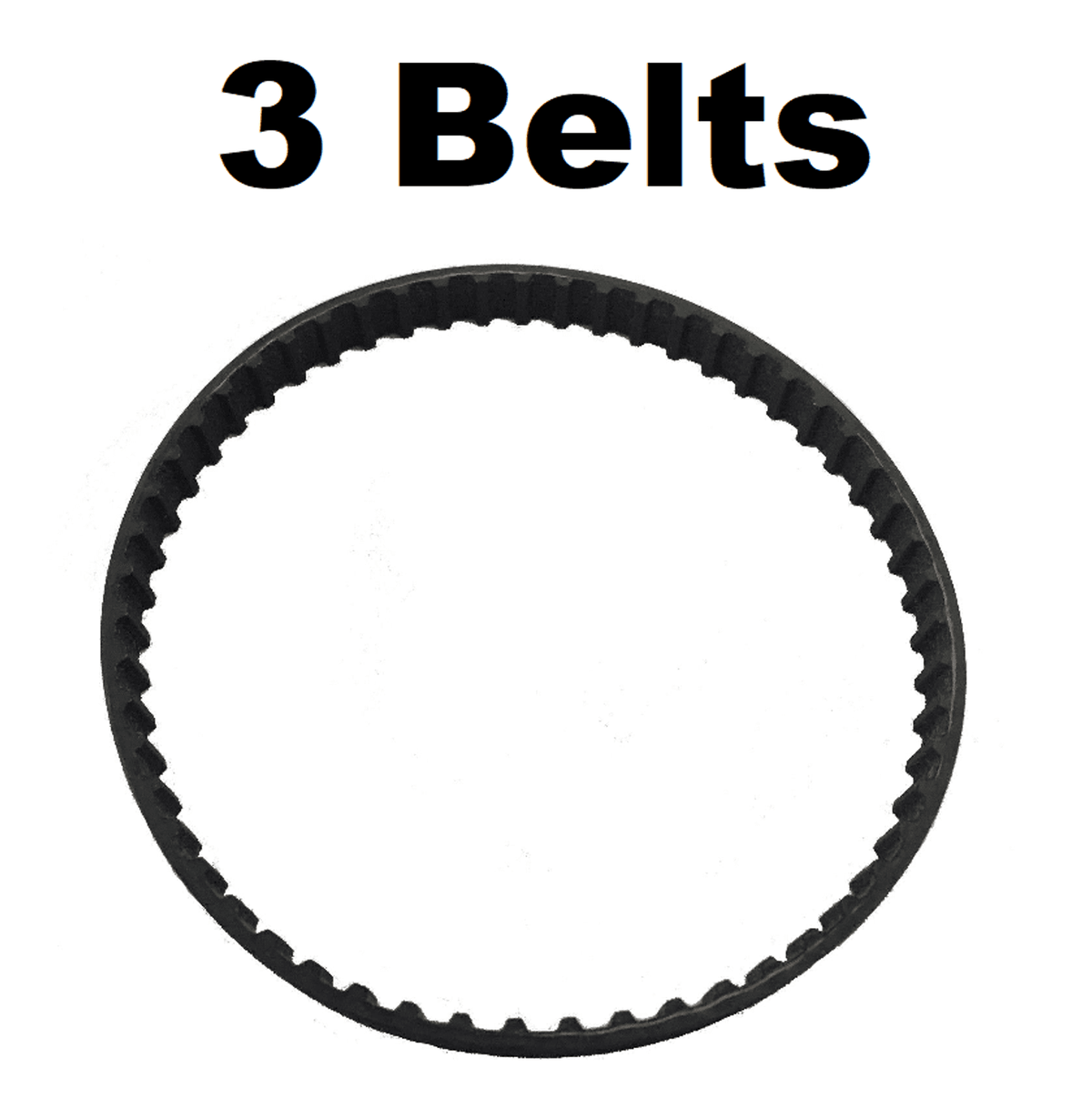 Solid Spare 429964-32 Drive Belt for Black and Decker Sander BR300 - 55 Teeth 3 PACK