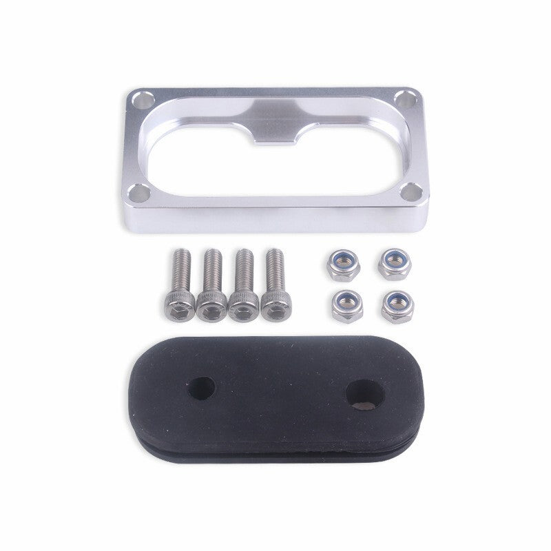 SILVER Billet Firewall Shifter Cable Grommet Fits Civic Integra w/ K-Series Swap