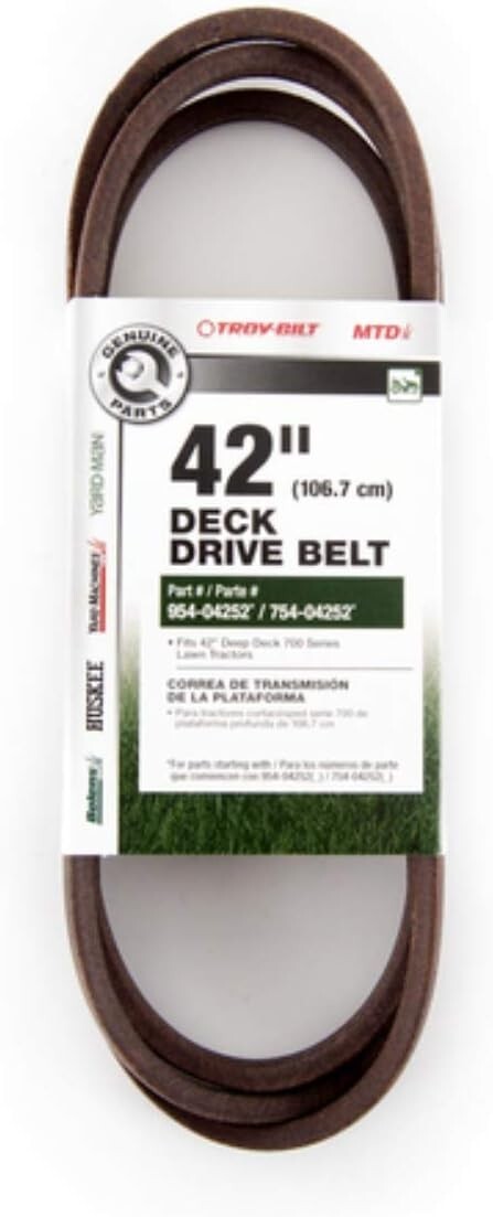 Solid Spare MTD 490-501-M008 Riding Mower Hydrostatic Transmission Belt Troy Bilt