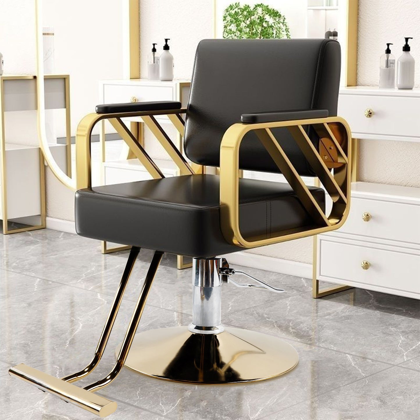 Solid Spare Makeup Chair Barber Chair Beauty Salon Hair Styling Hairdressing Hairdresser