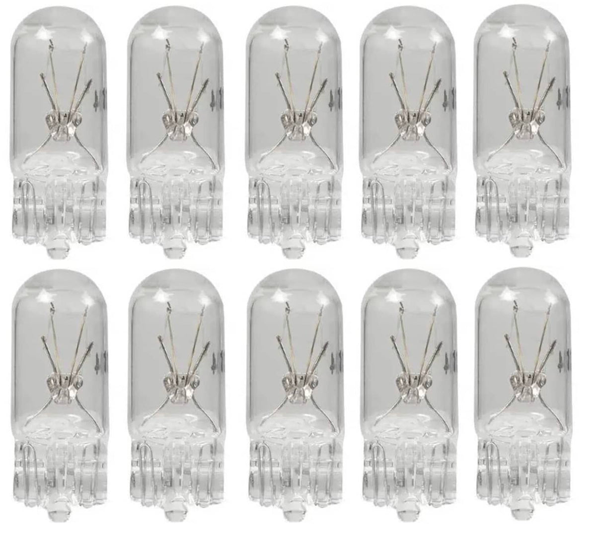 Solid Spare Set of 10: CEC 194 Mini Bulbs