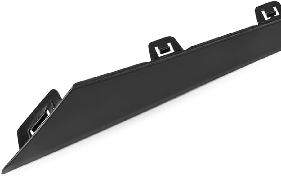 Black Front Headlight Eyelid Molding Trim Strip LH+RH For Honda Civic 2022-2023