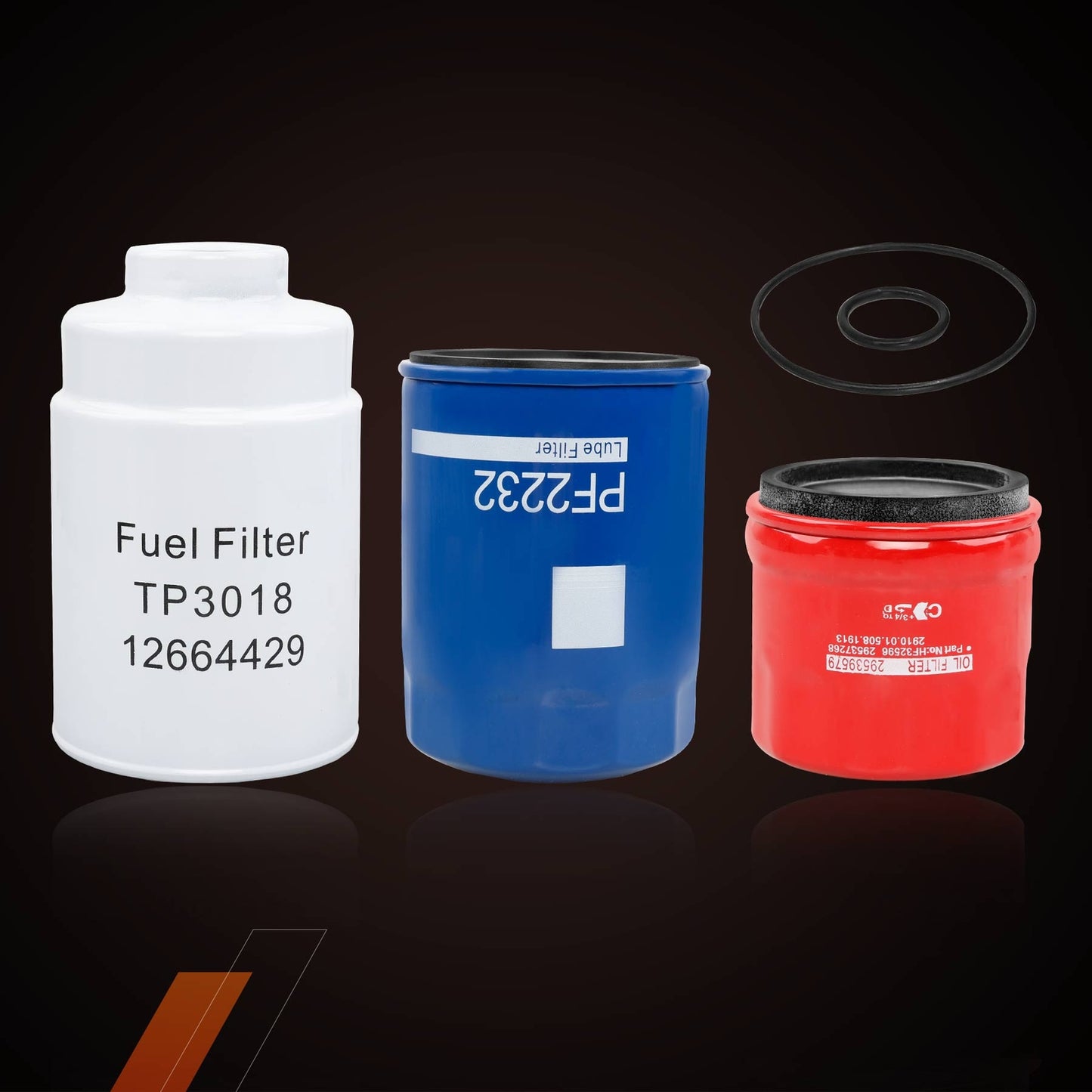 6.6L Duramax Diesel Fuel Filter Kit For 01-16 Chevy Silverado 3500 Express 2500