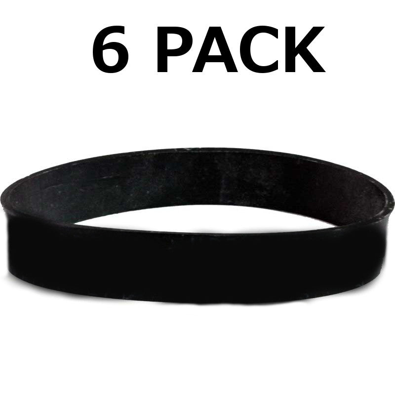 Solid Spare Belt for Bissell Lift-Off Vacuum Style 8 & 14 89Q9 18Z6 3750 6595 6801 - 6-PACK