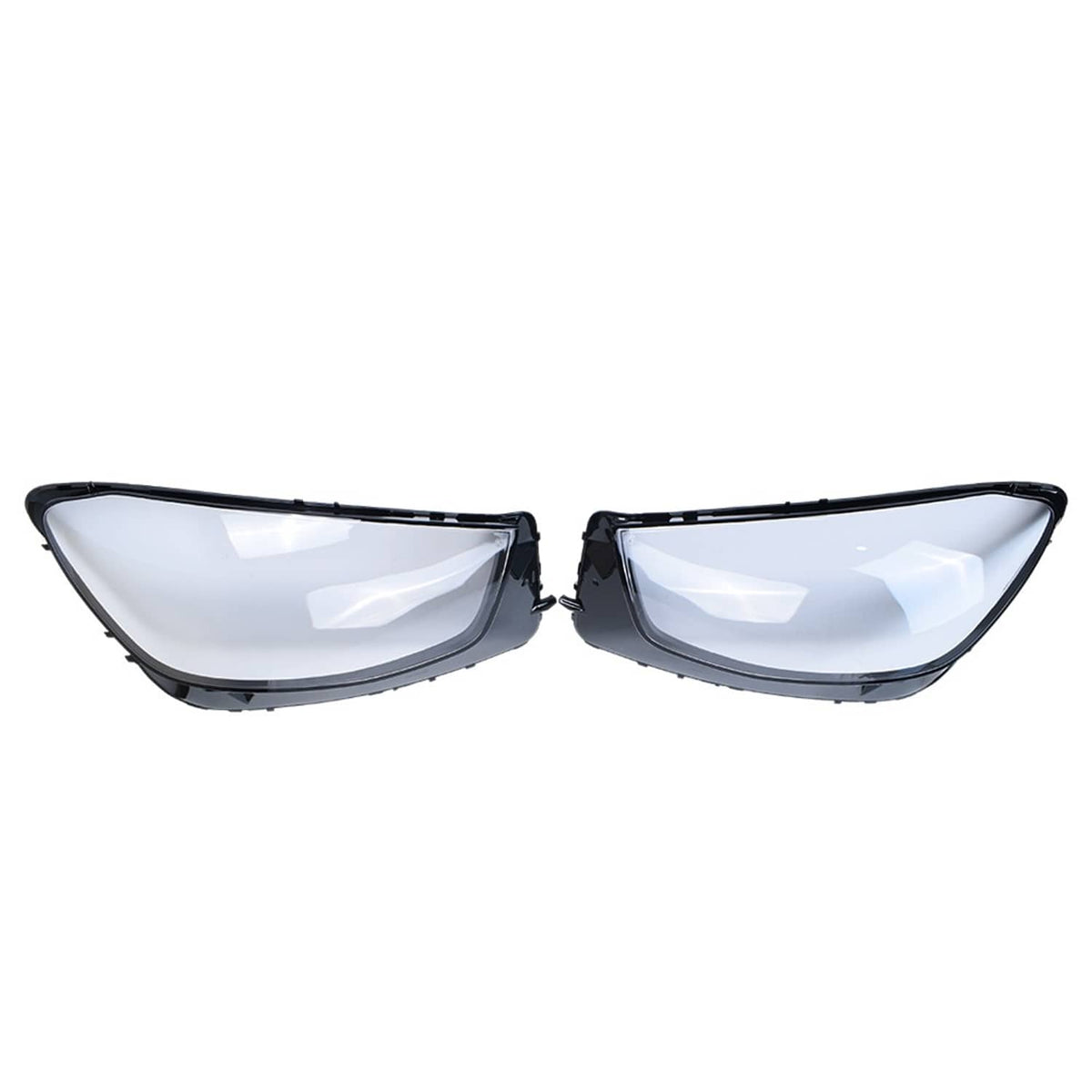 Solid Spare Fit For 2019-2022 Mercedes-Benz W253 X253 C253 Headlight Lens Covers Left+Right