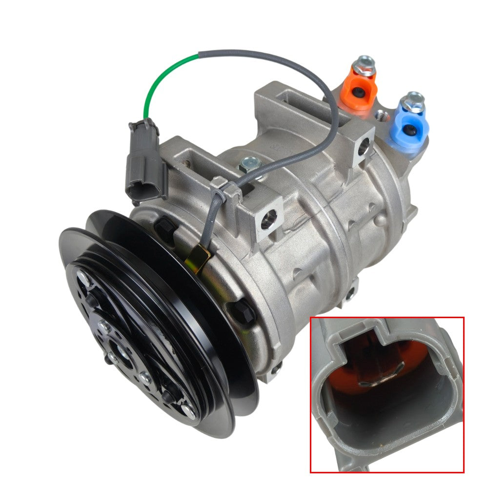Air Conditioning Compressor for Komatsu Excavator PC78UU-6 PC138US-2 PC228US-3