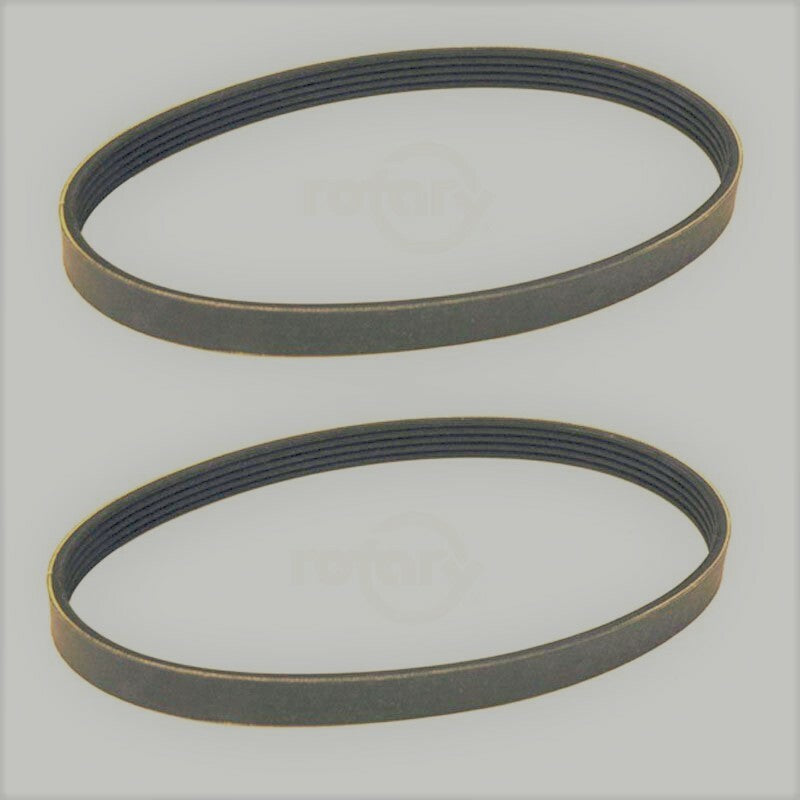 Solid Spare 2 Belts for John Deere TCU16026 Hydraulic Pump 737 757 777