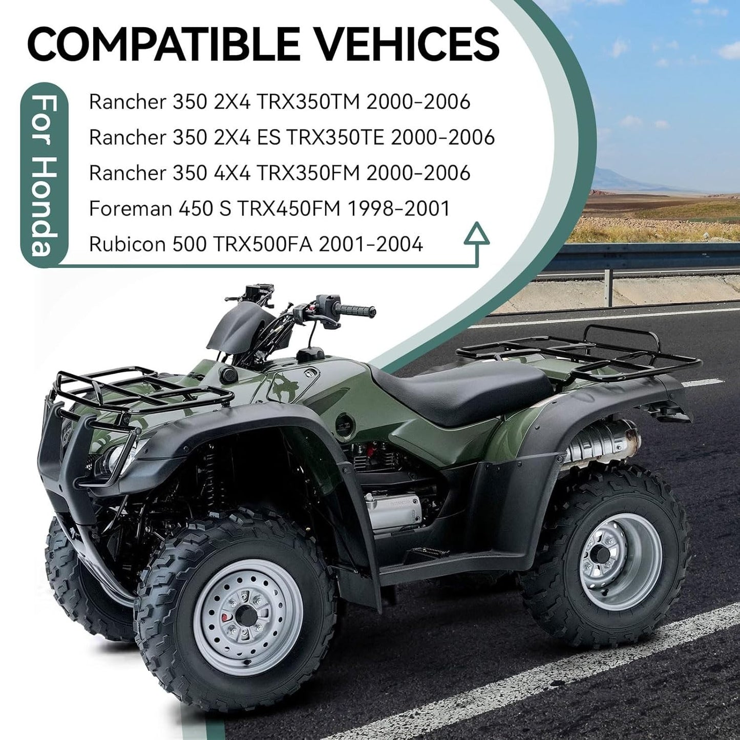37201-HN0-A01 SPEEDO METER UPPER COVER For 00-06 HONDA TRX 350 RANCHER TE 2X4 ES