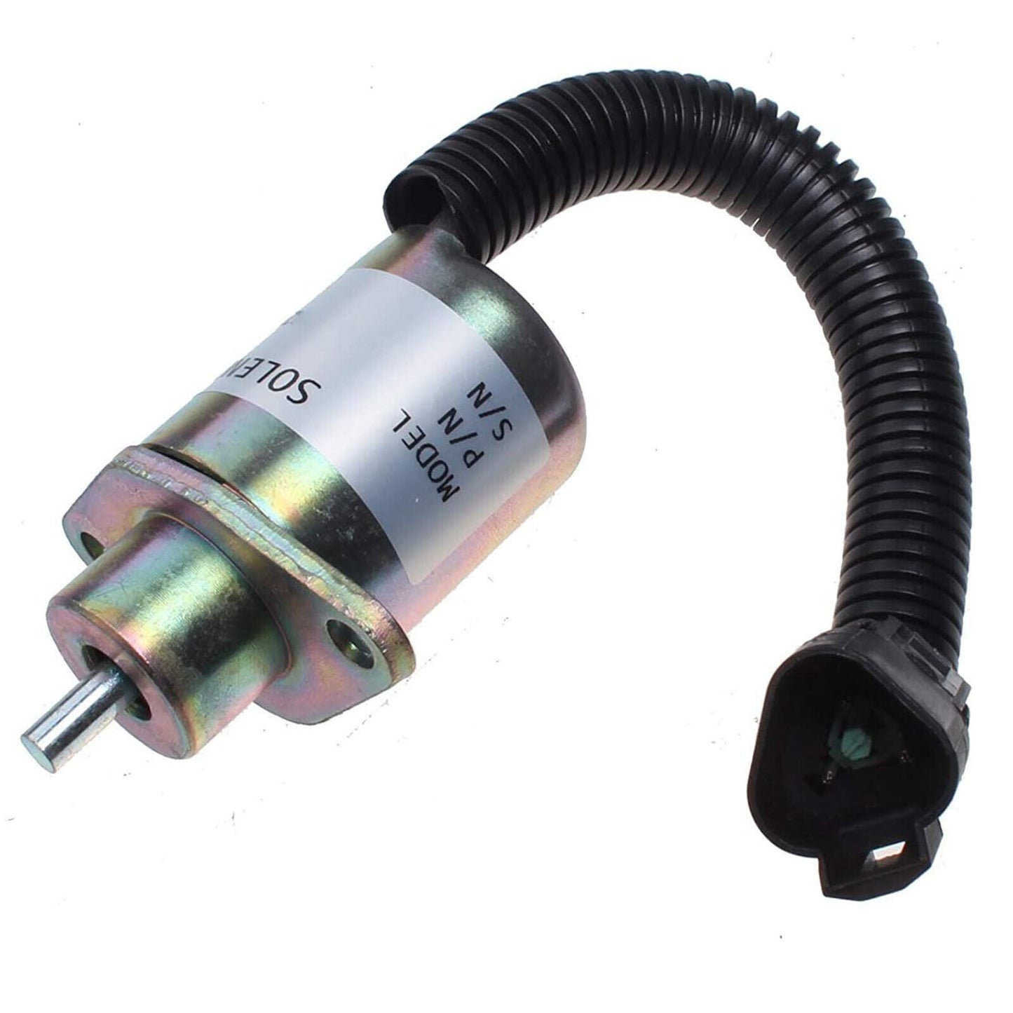 Solid Spare Fuel Shutoff Solenoid for CAT SKID STEER LOADER 267 277 287 236 246 248 252 262