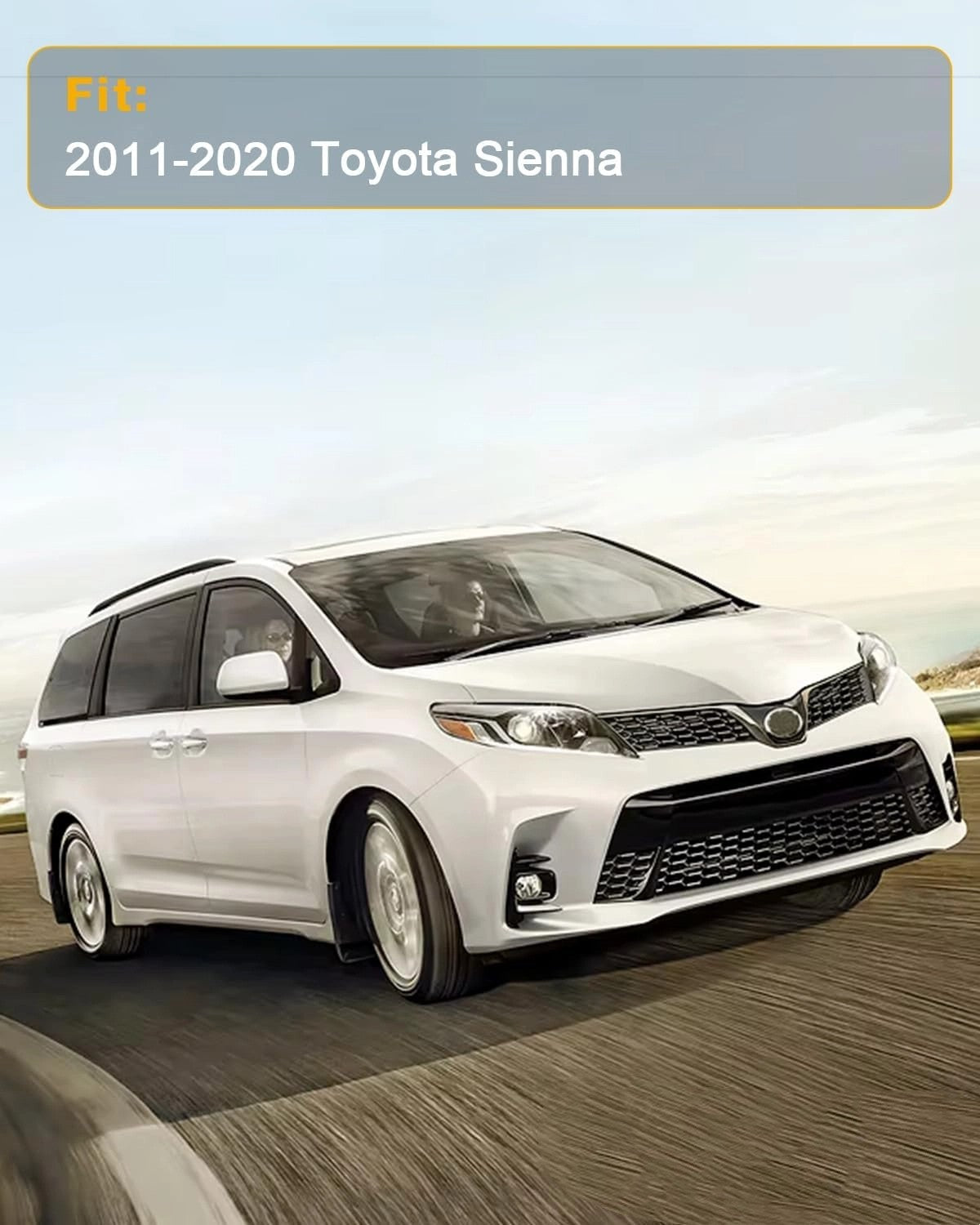 Driver Side Slide Door Hinger & Roller Assy For 11-20 Toyota Sienna 3.5L V6 Gas
