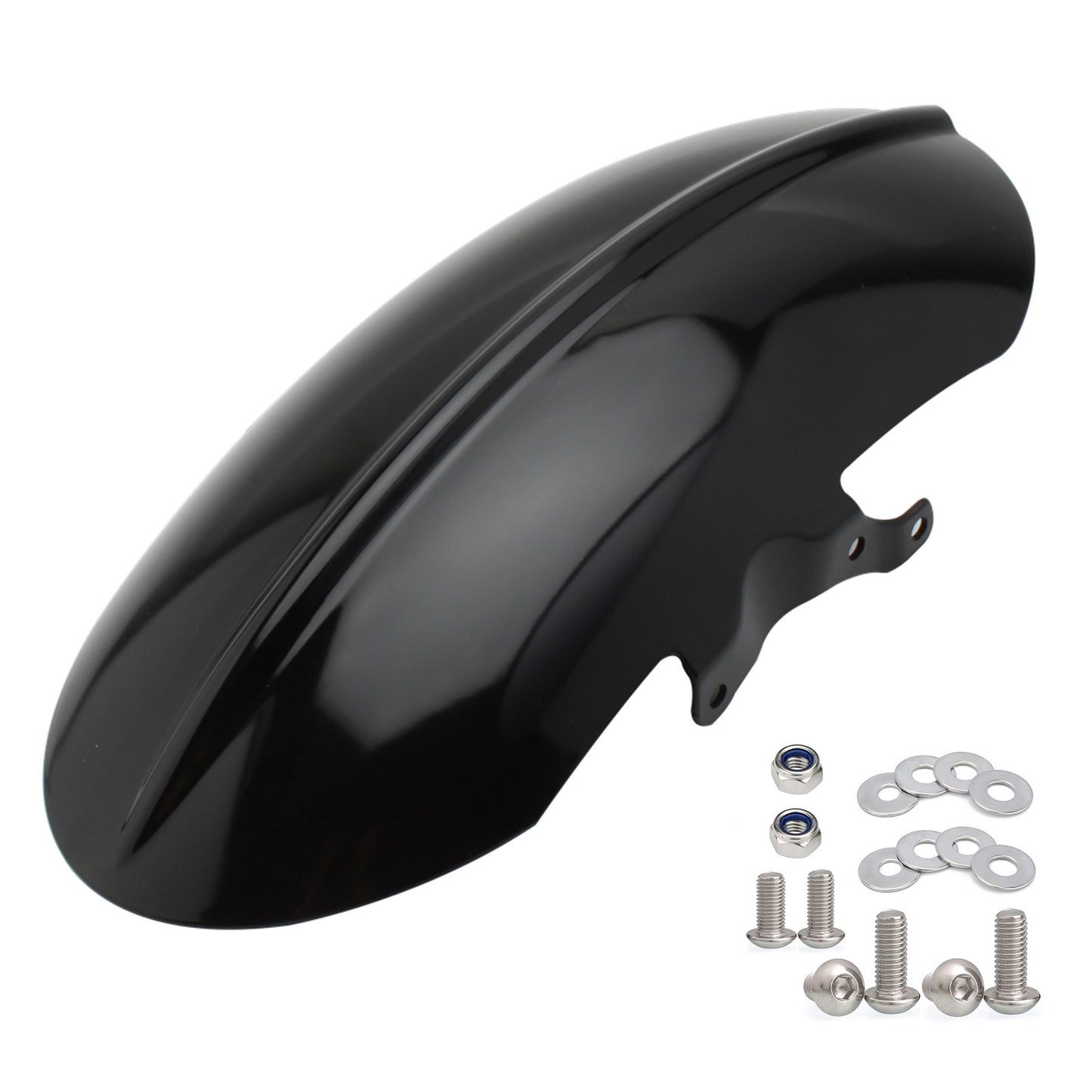 Short Front Mudguard Fit For Bonneville Speedmaster Bobber Black 1200 2018-21