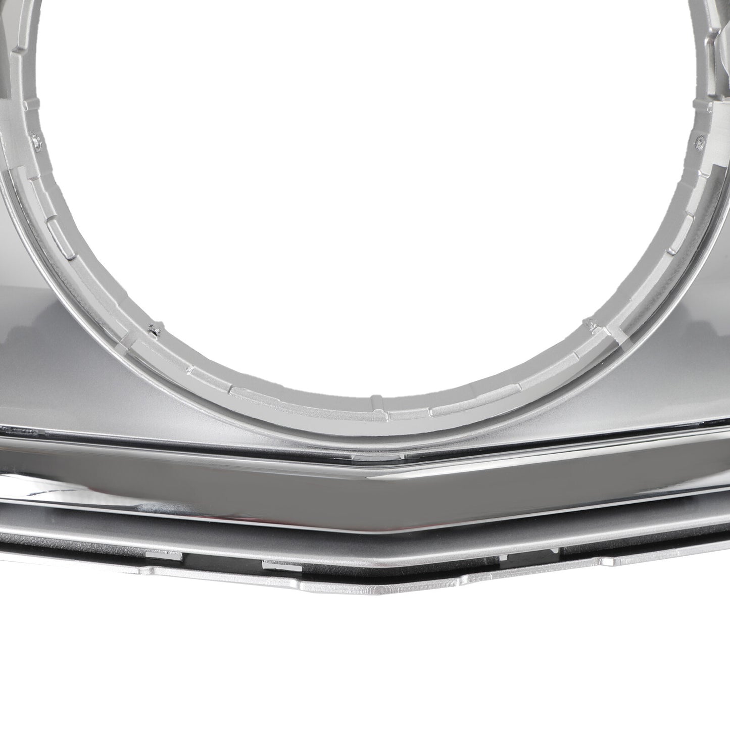 Front Bumper Grille Fits Benz C Class W204 W/LED Emblem C300/C350 08-14 Chrome