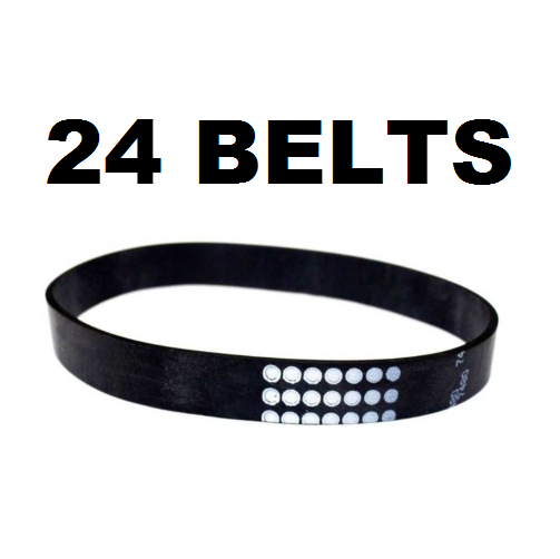 Solid Spare (24) Belts for Eureka Style U Whirlwind Victory 61120A 61120B 61120C 61120D