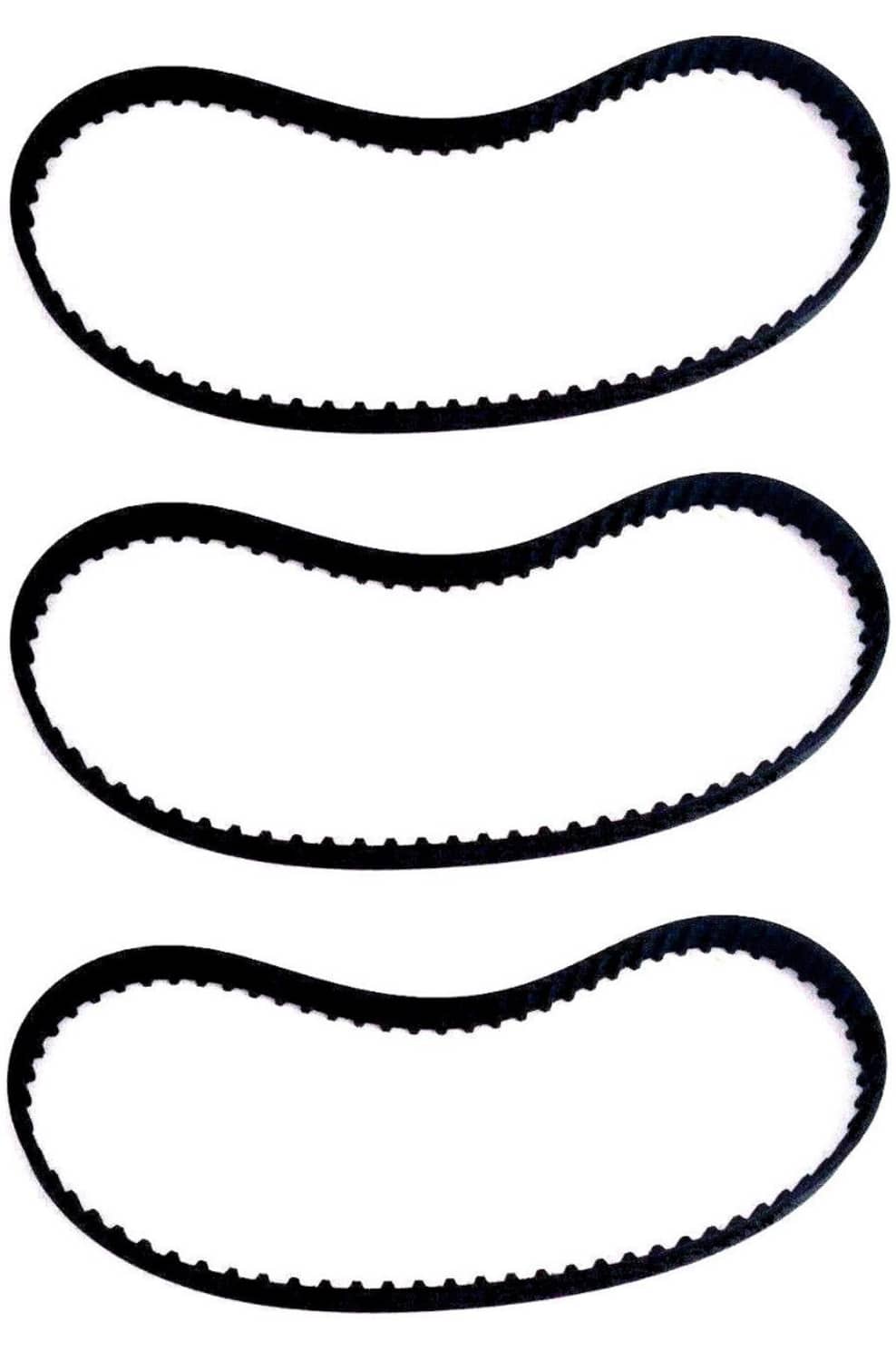 Solid Spare Polyflex Belt Fits Variety of Grizzly Harbor Freight Jet Lathes 5m710 - 3-Pack