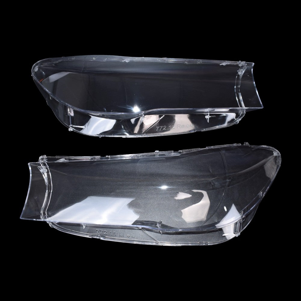 For 2016-2019 BMW 7 Series G11 G12 Headlight Lens Clear Cover Lamp shade A Pair