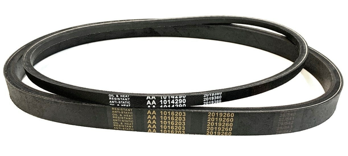 Drive and Starter Generator Belt Set For 1994 Club Car DS Only 1016203, 1014290