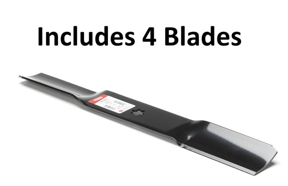 Solid Spare (4) Oregon 198-093 Lawn Mower Blade, 21-3/16", 100 Series Blade for MTD