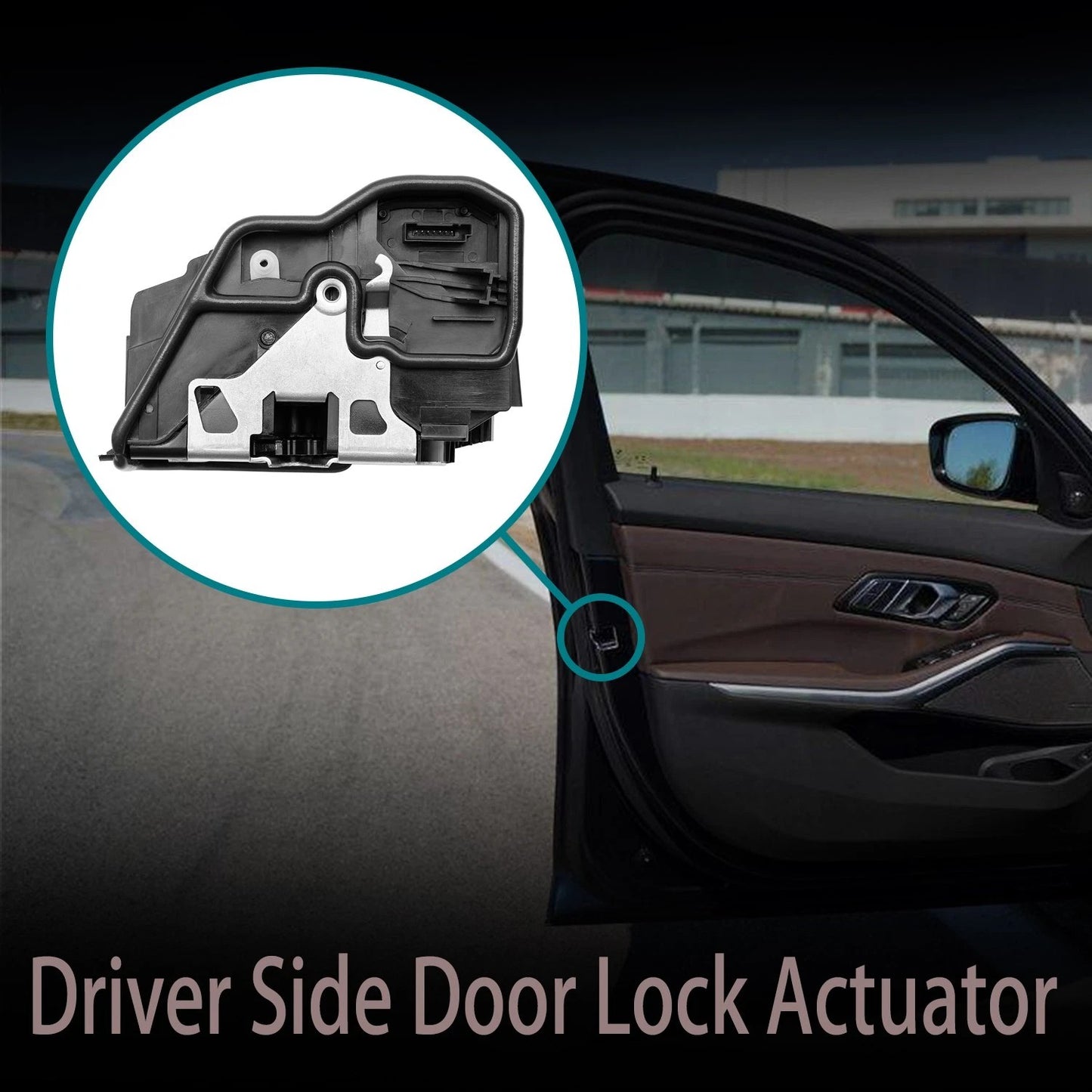 Front Left Driver Side Door Lock Latch Actuator For BMW E60 E90 X6 51217202143