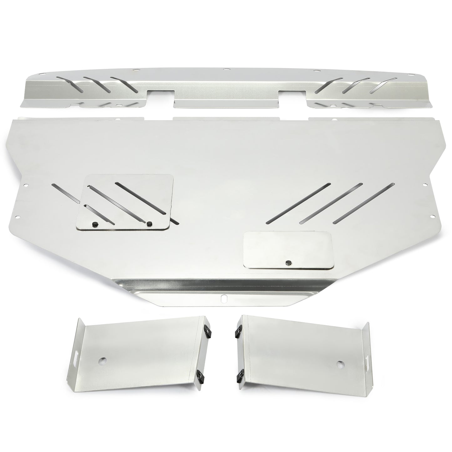 Solid Spare For 11-14 Subaru WRX Impreza Engine Splash Shield Under Tray Skid Plate Aluminum