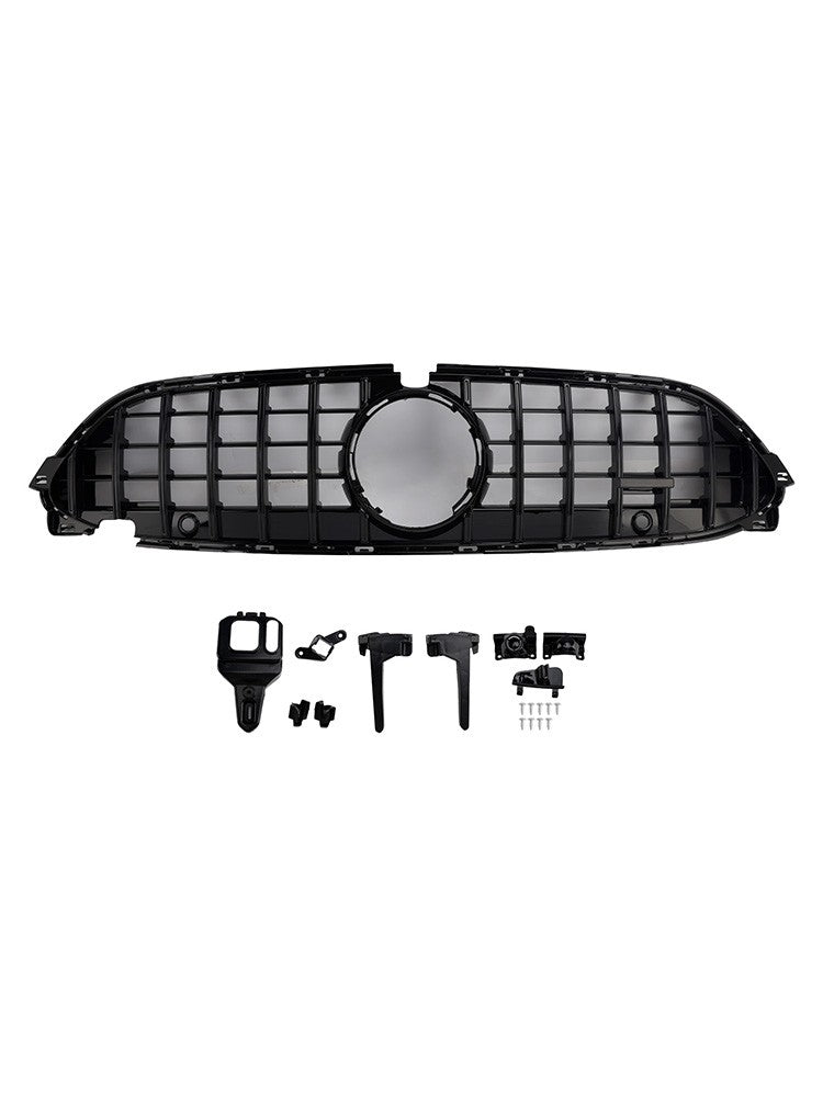 Front Bumper Grille Grill Fit Mercedes-Benz CLE-Class W236 C236 2024~2026 Black