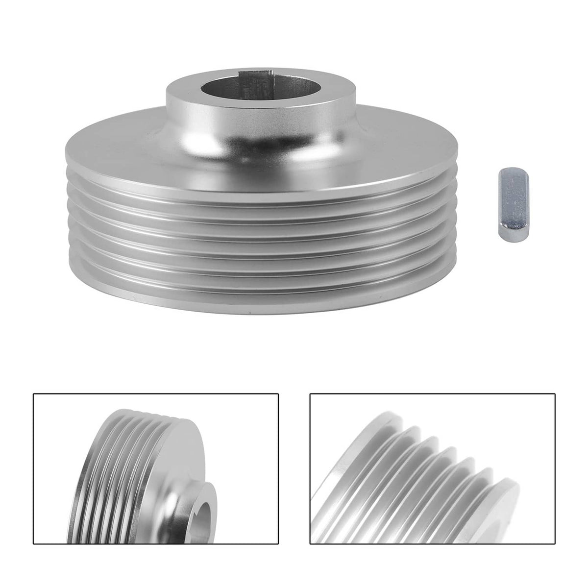 Solid Spare The Cutterhead Pulley With Key For Delta Planers 22-560/580