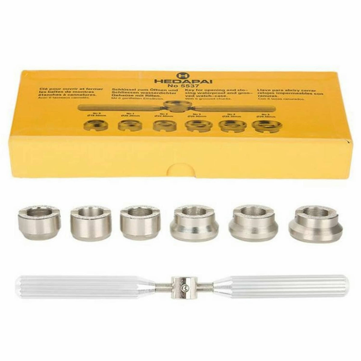 Solid Spare Pro Back Case Opener Cover Remover For Rolex For Tudor Watch Repair Tool Kit