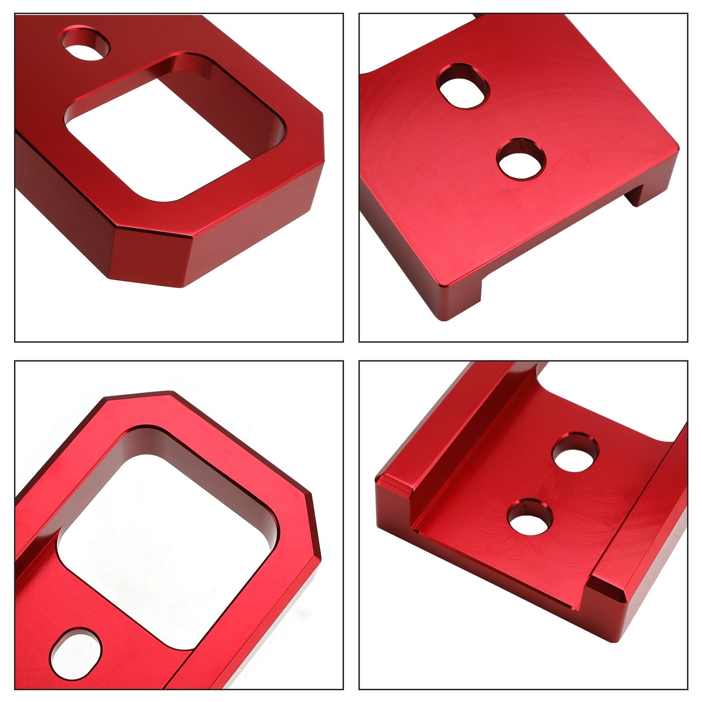 Front Tow Hooks for Toyota Tacoma 2024-2026 4Runner 2025-2026 Red Left and Right
