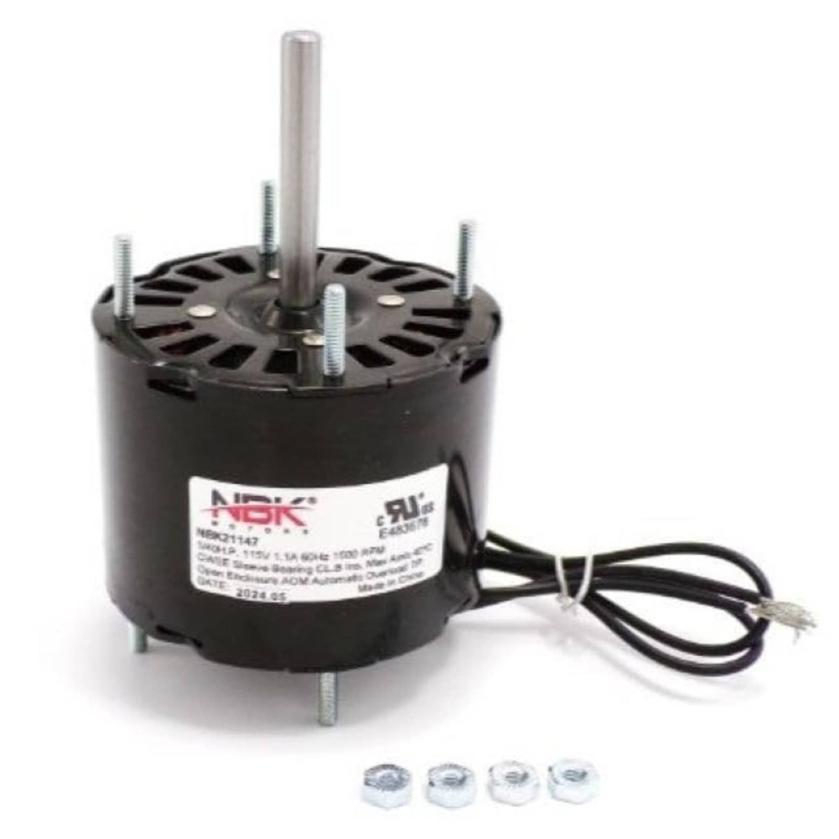Solid Spare NBK 21147 Multi Purpose Fan Motor 115V/60HZ