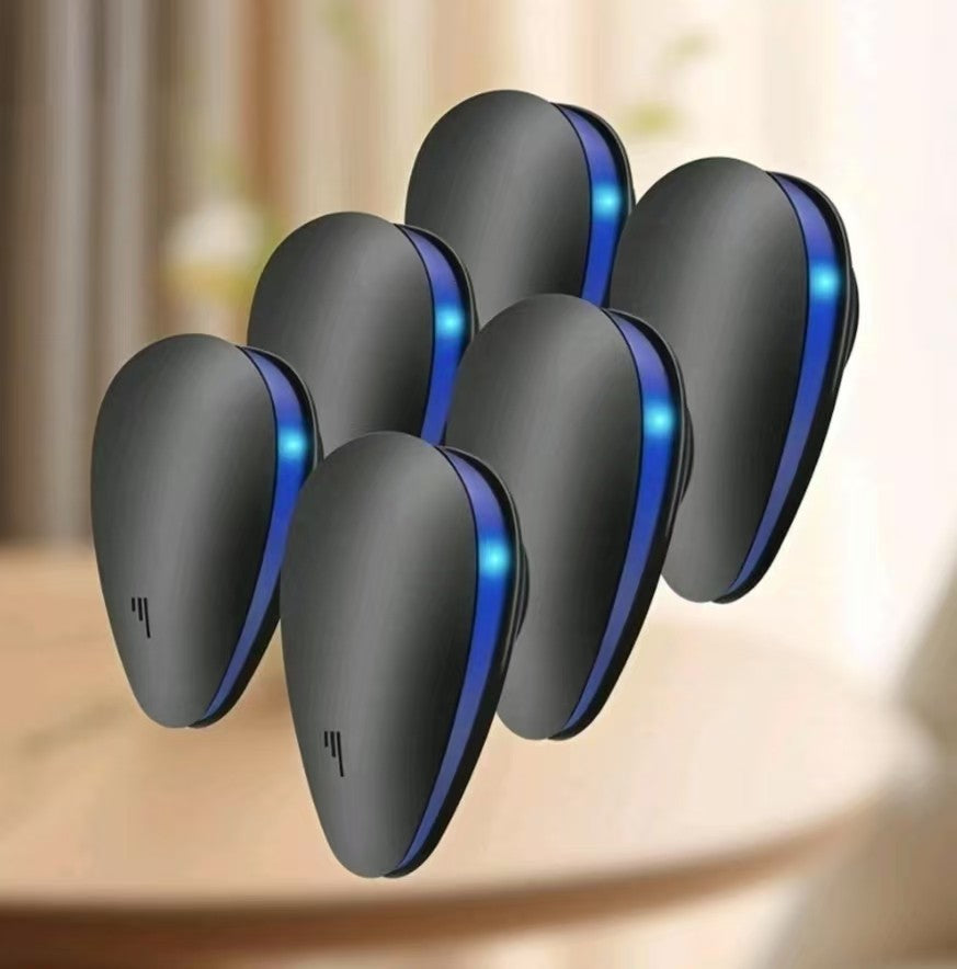 6 pcs Ultrasonic Pest Repeller Control Electronic Repellent Mice Bug Rat Reject