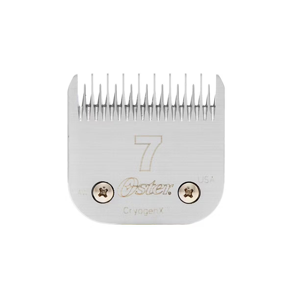 Solid Spare Oster 78919056005 Cryogen-X Clipper Blade Size 7 Skip Tooth For A5