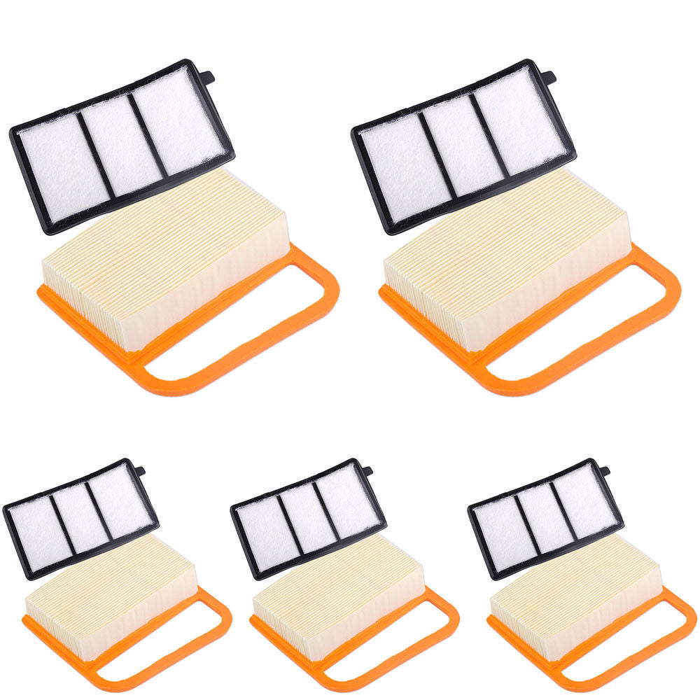 5 AIR FILTER FITS STIHL TS410 TS420 TS480i TS500i 4238-141-0300 4238 140 180