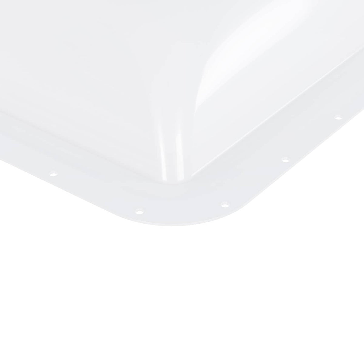 Solidspare RV Roof 18" X 26" White Skylight Cover For Camper Skylight Truck UV Resistant