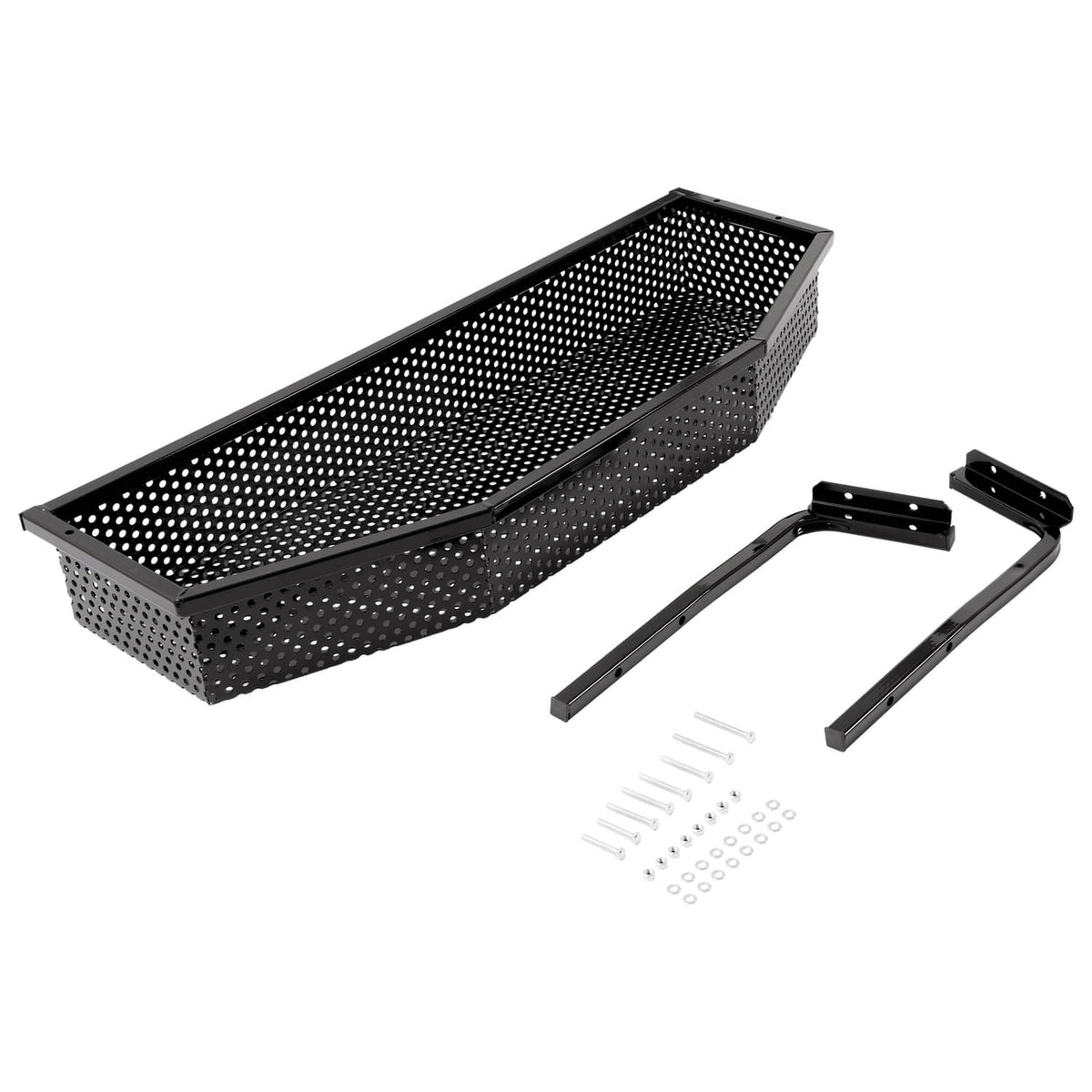 Solidspare Front Cargo Clay Basket For Icon For Advanced EV Golf Cart W/ Mounting Brackets