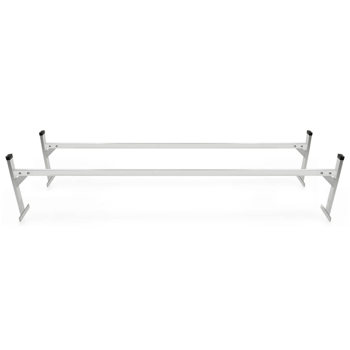 Solidspare Adjustable Roof Mount Ladder Rack Bracket 400 lbs For Universal Trailer 4'-8.5'