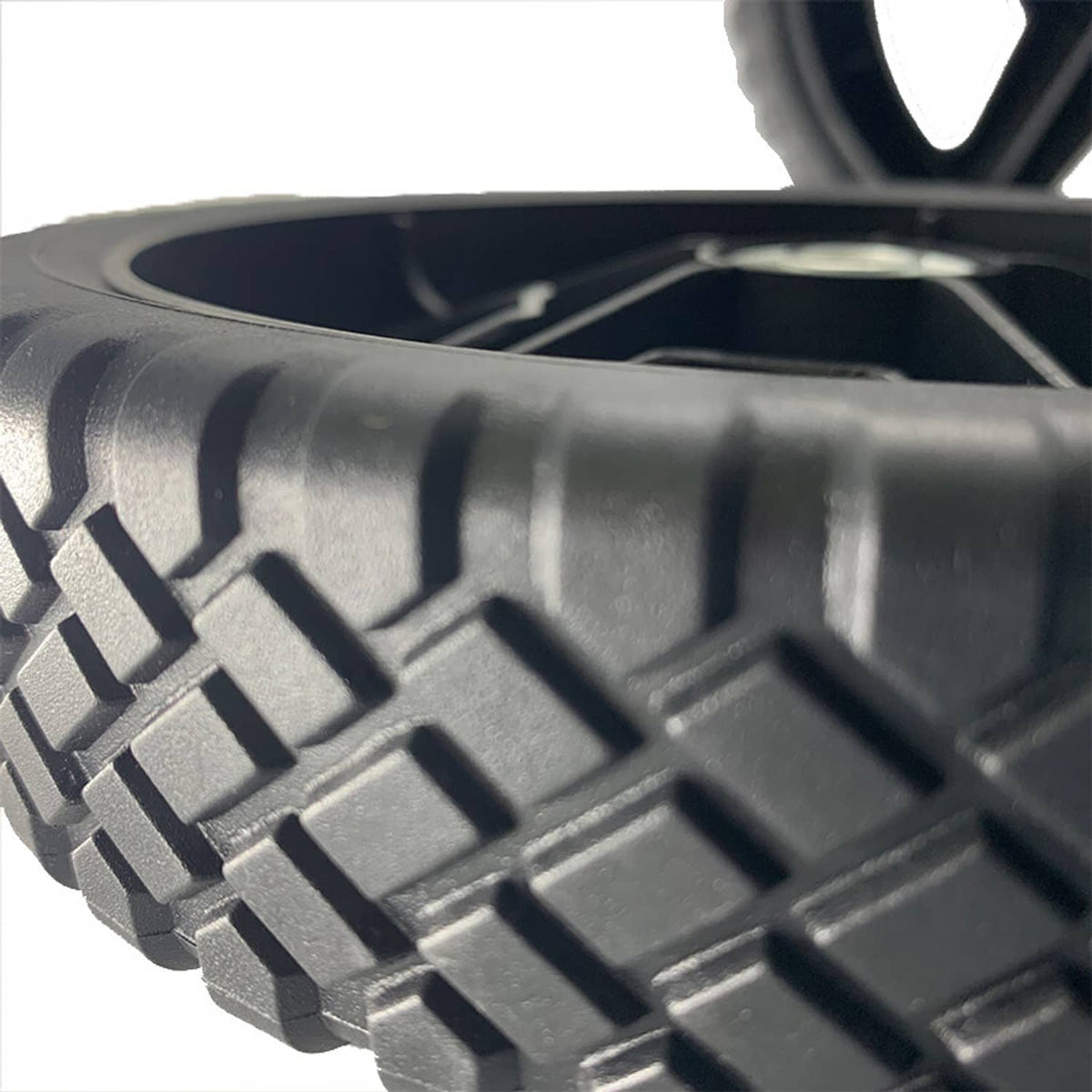 Solid Spare Raisman Set of 2 Wheels Kit for Push Mowers 8" Inch