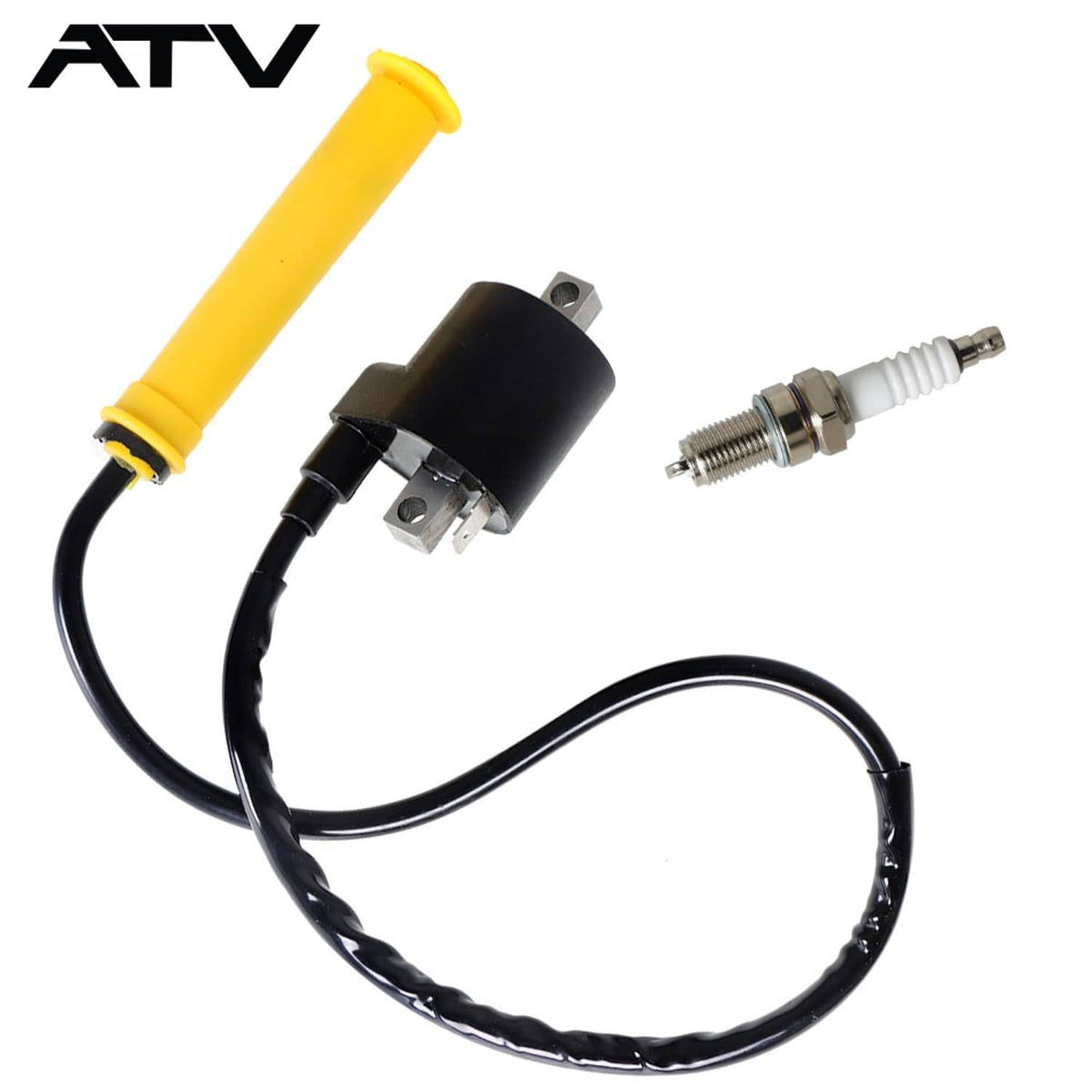 Solidspare For Honda Foreman 500 TRX500 FE FM FPM FPE Ignition Coil & Spark Plug 08-09 2011