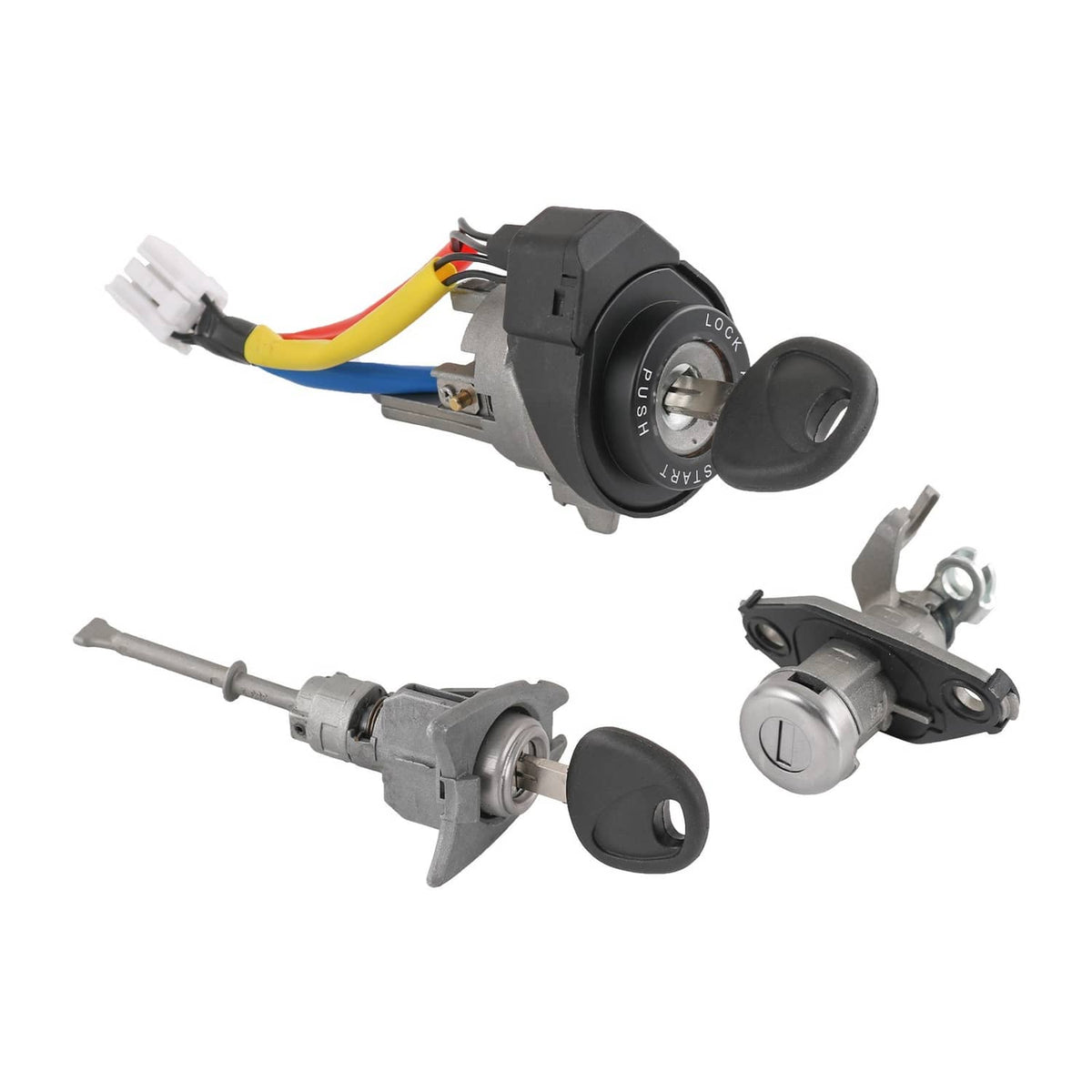 Solidspare Ignition Switch Front Left Door Lock Barrel 81970-3SA00 For Hyundai Sonata 09-14
