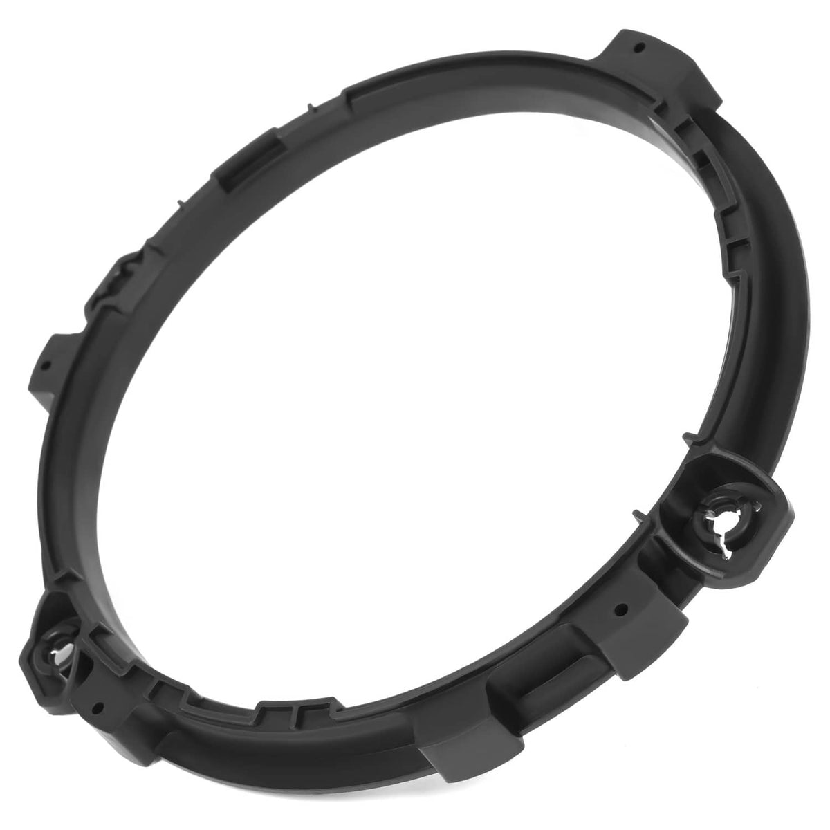 Solid Spare Black 7" Headlight Replacement Mount Bracket Ring Fit Jeep Wrangler 1997-2006