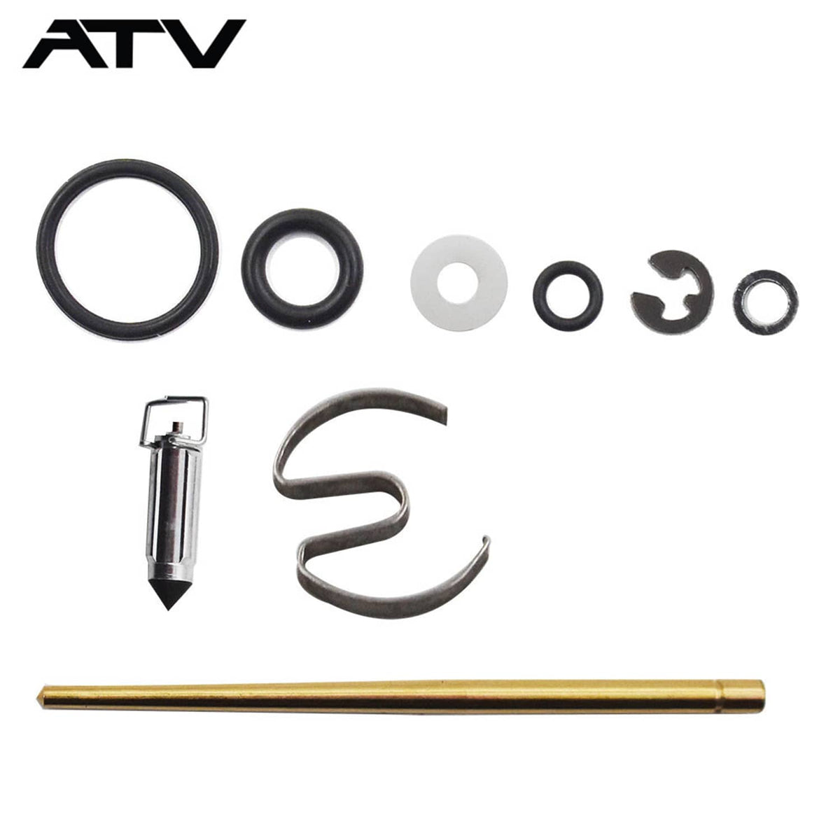 Solidspare YFB250U CARBURETOR Rebuild Kit Repair YFB 250 1992-1998 for Yamaha Timberwolf