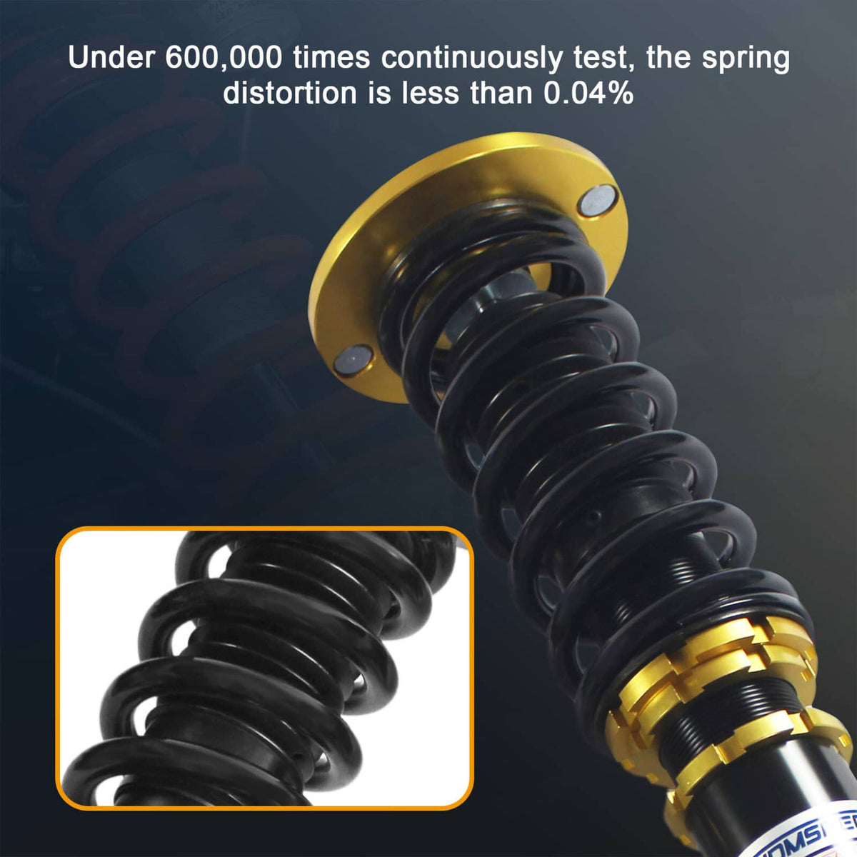 Solidspare Coilovers Struts Shock Suspension Kits For 1990-1997 Honda Accord Adj. Height