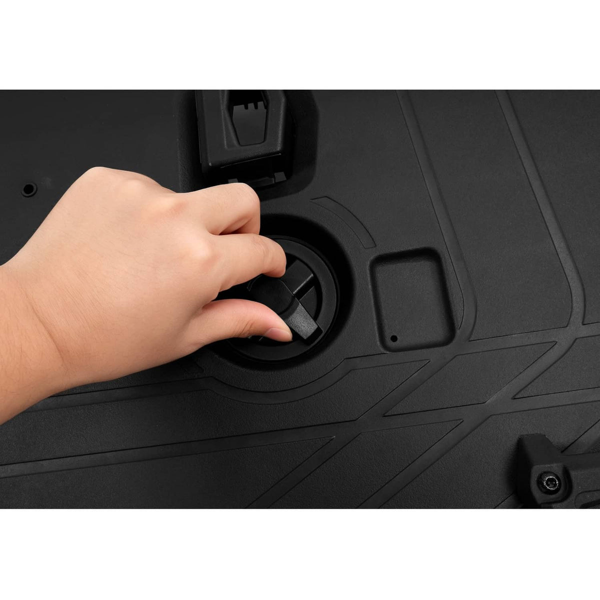 Solidspare For Sea-Doo Explorer Pro model LinQ Cargo Rack Rear #295101015 Textured