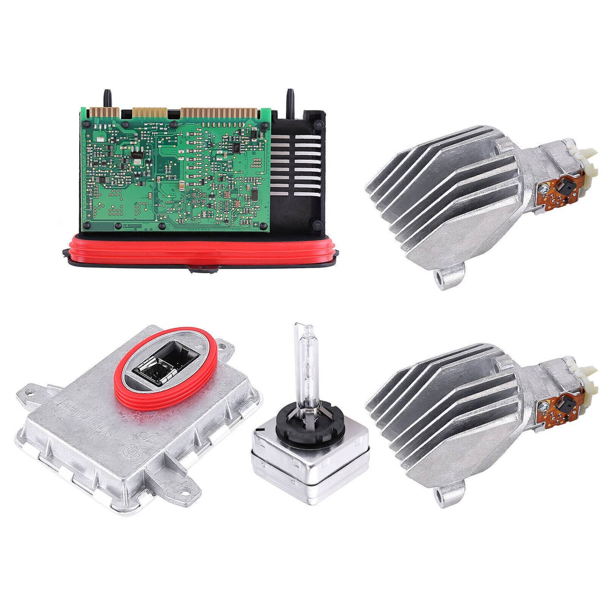 Solidspare Xenon Ballast Bulb LED Module Diode Kit For 14-16 BMW 5 Series 528i 535i 550i M5